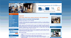 Desktop Screenshot of esf.adfontes.cz